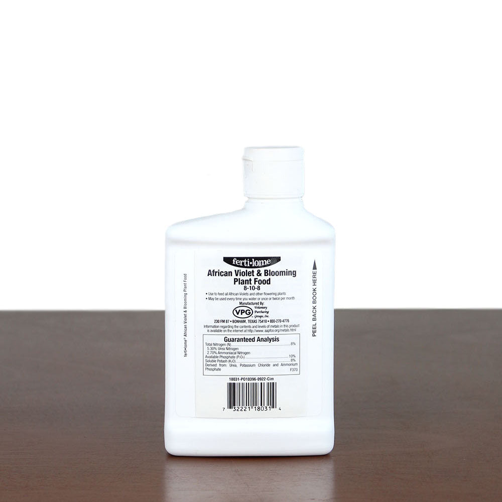 Fertilome African Violet and Blooming Plant Food, 8 oz.