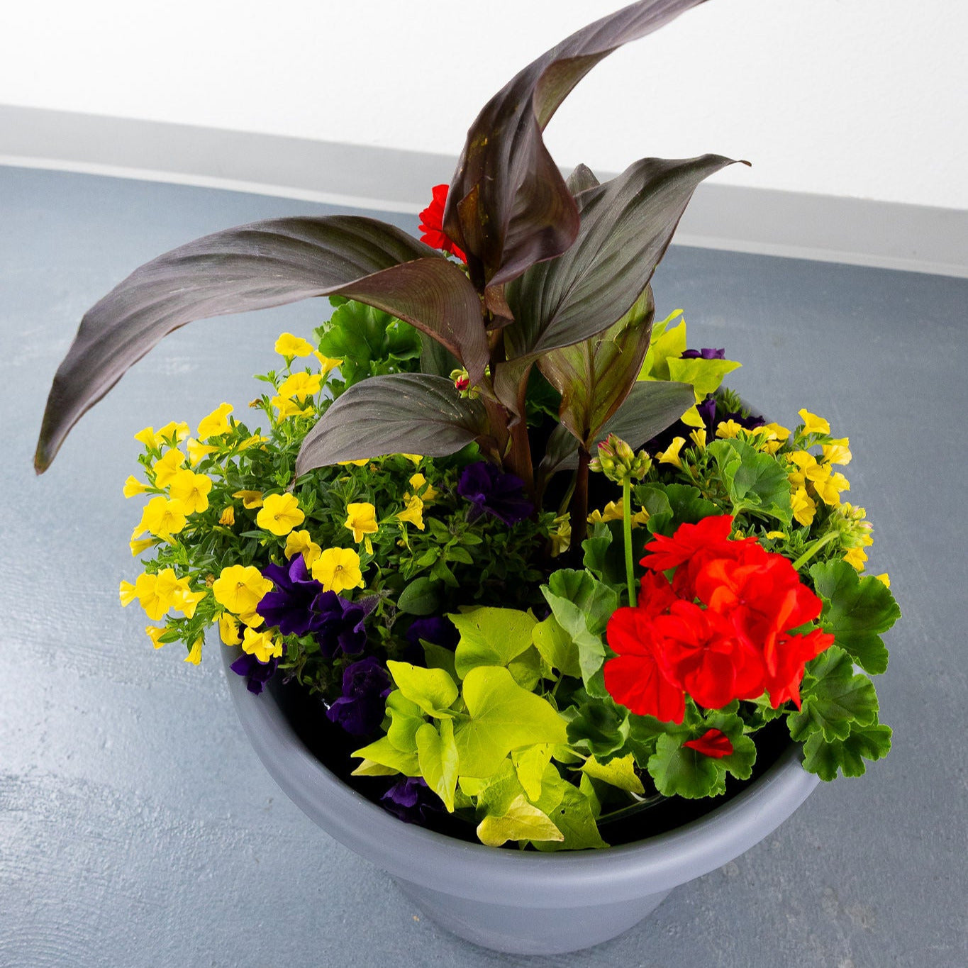 DIY- Patio Pot- Summer Pop
