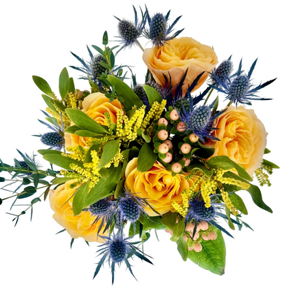 Pre Order: Valentine's Bouquets with roses and fresh, seasonal blooms.