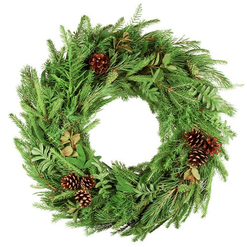 Holiday Wreath: Mountain Grandeur