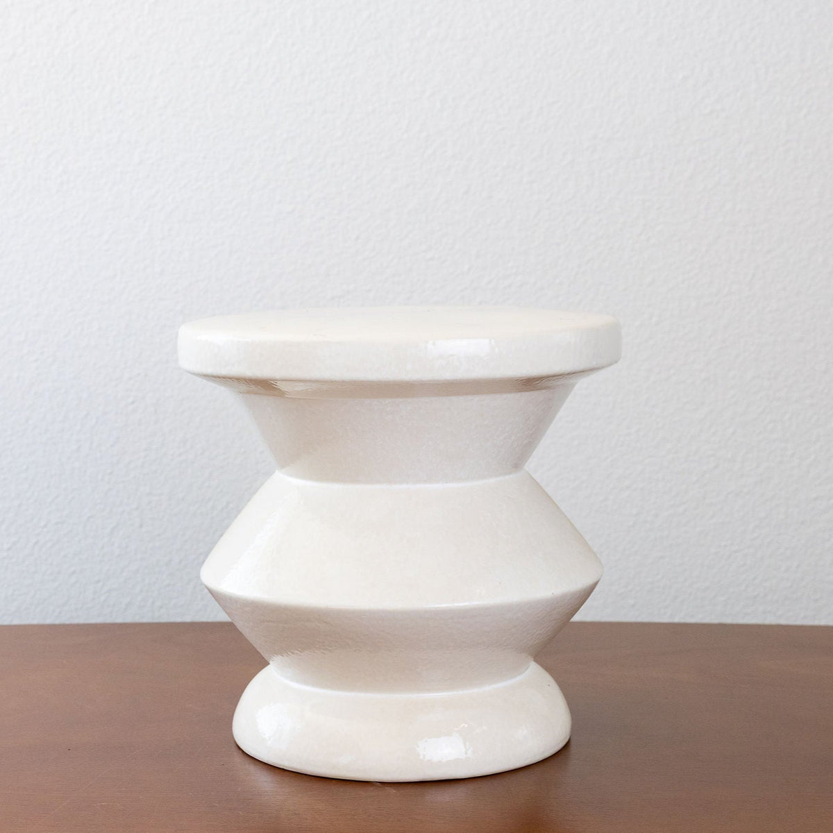 Plant Stand - White ceramic