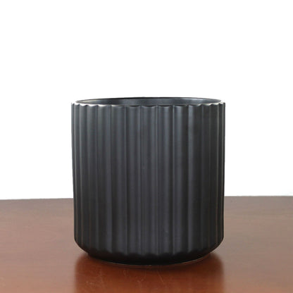 Ceramic Ribbed Pot