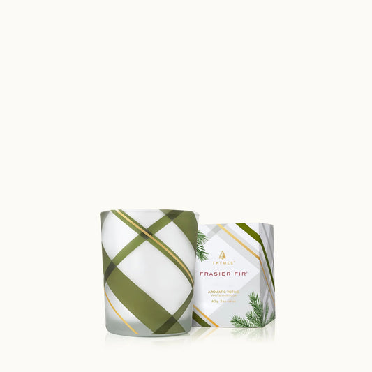 Frasier Fir Statement Boxed Votive Candle by Thymes