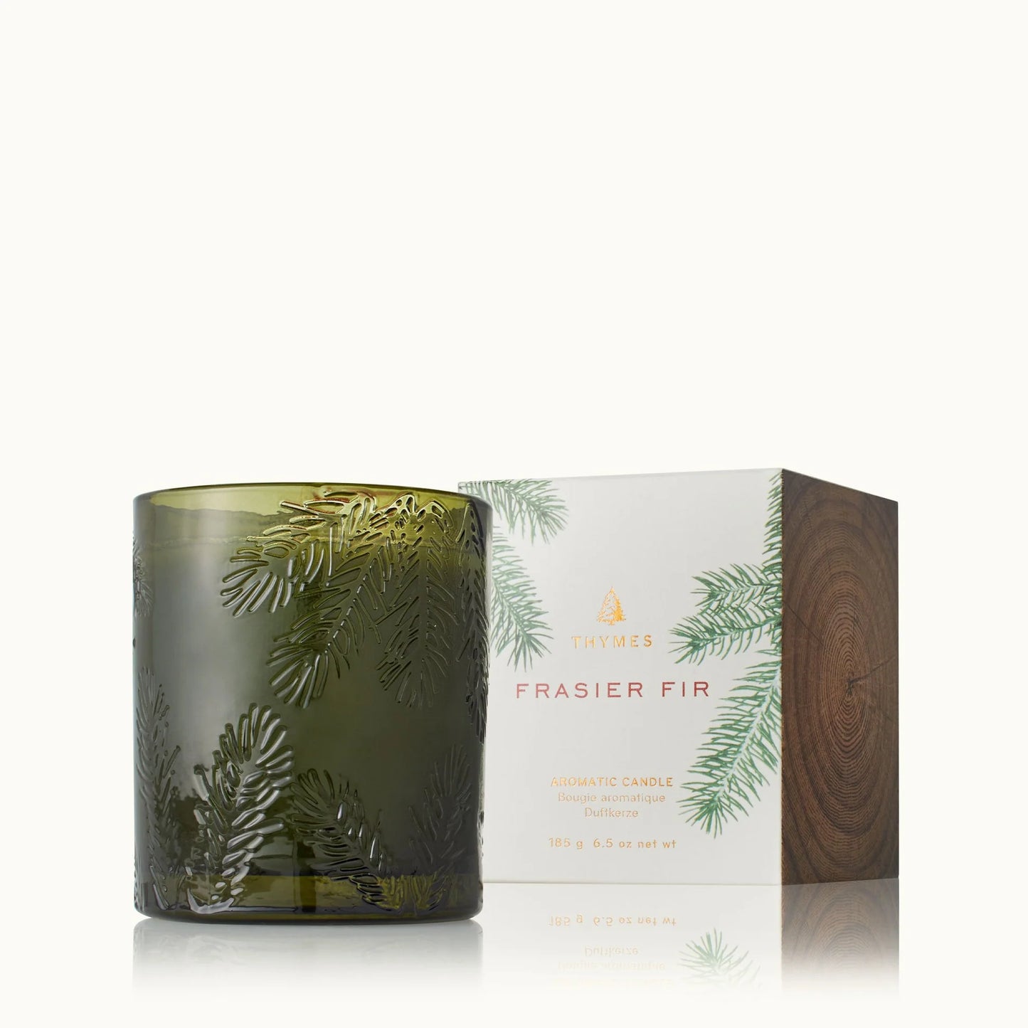 Frasier Fir Green Glass Candle by Thymes