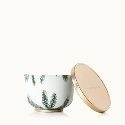 Frasier Fir Candle Tin with Gold Lid by Thymes